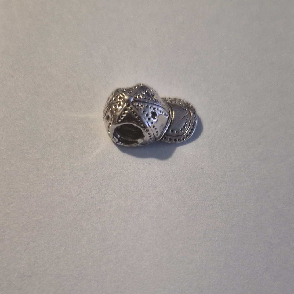 Sterling Silver Beaded Charm